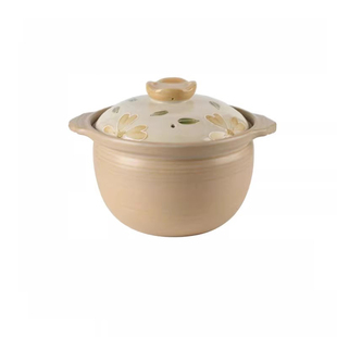 彩冠砂锅6升大砂锅6人7人8人份耐高温砂锅家用煲汤炖锅泥锅陶瓷锅