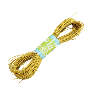 小扎金银股线diy手工配件材料手链中国结线编织绳线圈绕线金丝线