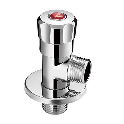 日丰全铜加厚角阀冷热