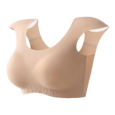 古今垫肩内衣女粉底液无痕隐形文胸小胸聚拢显大防下垂直角肩胸罩