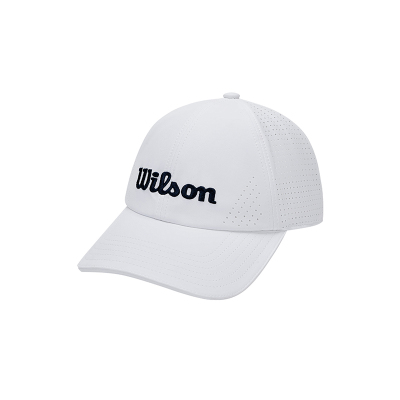 Wilson中性款侧边冲孔硬顶棒球帽