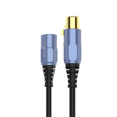 秋叶原卡农线公对母话筒延长线