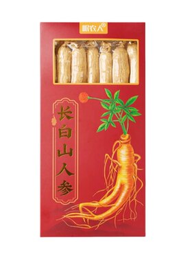 长白山干人参足龄老参泡酒煲汤