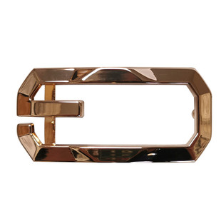 皮带扣头女士板扣腰带配件2.5时尚平滑扣裤带头