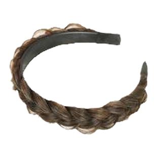 鱼骨辫假发女麻花辫子发箍带齿防滑可爱头箍网红压发头饰编发发饰