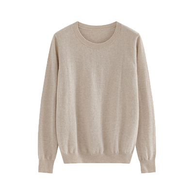 100山羊绒毛衣宽松秋冬外穿针织