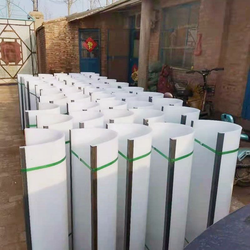 U型pe衬板超高分子量聚乙烯板材耐磨螺旋输送机白色内衬板加工