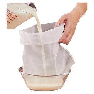 尚川豆浆过滤袋厨房挤馅布袋豆制品工具过滤布纱布果汁过滤网超细