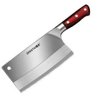 阳江锻打砍骨刀菜刀家用加厚加重专用刀具厨房剁骨刀斩骨刀高硬度