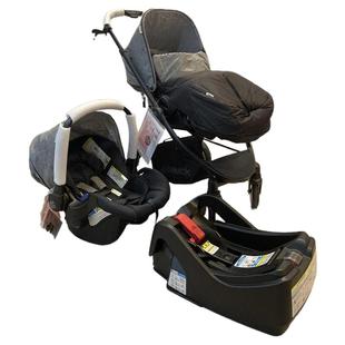 出口高景观婴儿推车可坐可躺减震大轮子双向折叠新生儿安全提篮