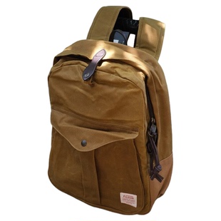 美国Filson70307复古双肩包防水油蜡帆布背包男旅行包电脑包