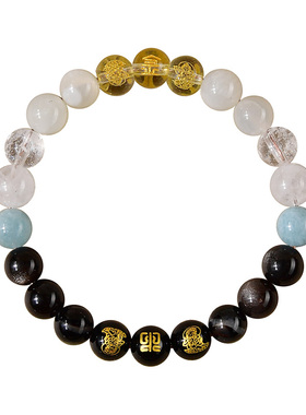 五行多宝手串女补缺喜用金水土木