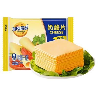 妙可蓝多芝士片12片原味