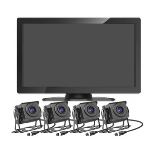 货车行车记录仪新款四路监控24vG高清夜视手机定位倒车影像摄像头