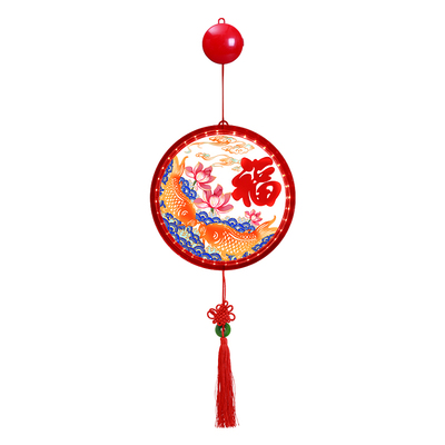 发光挂灯吸盘灯场景布置春节日景