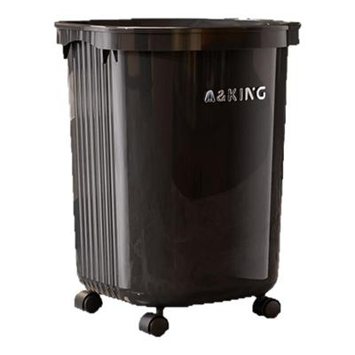 2025新款高颜值轮滑厕所垃圾桶