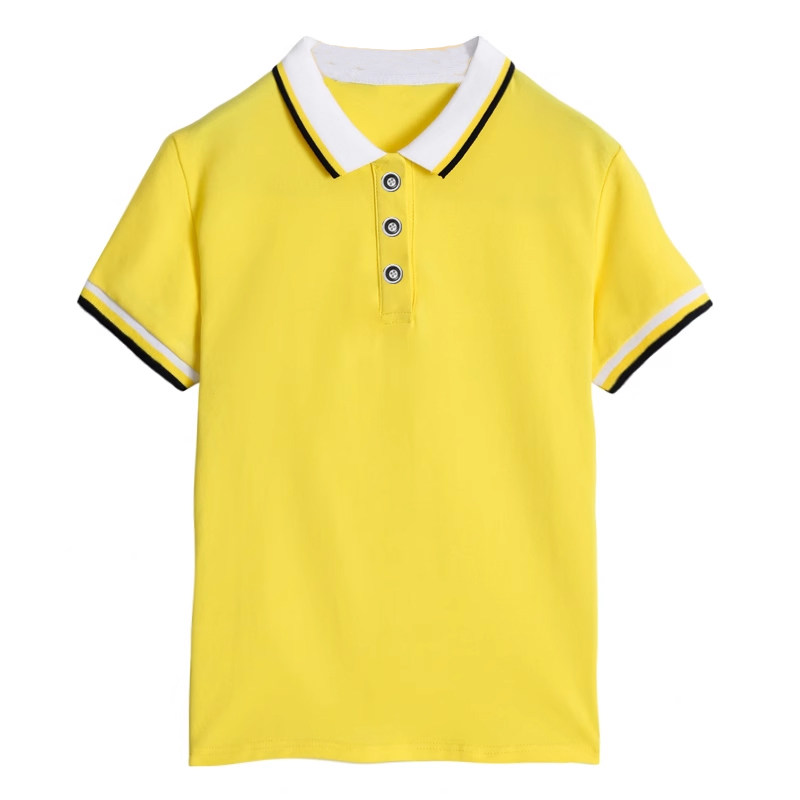 幼儿园教师园服培训机构工作服夏季早教服团建文化衫定制POLO上衣