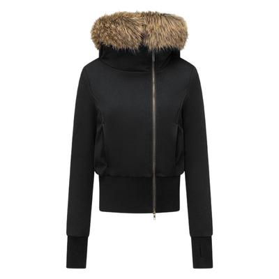 CLIMAX VISION云朵包裹感/斜襟拉链毛绒内胆可拆卸连帽保暖外套