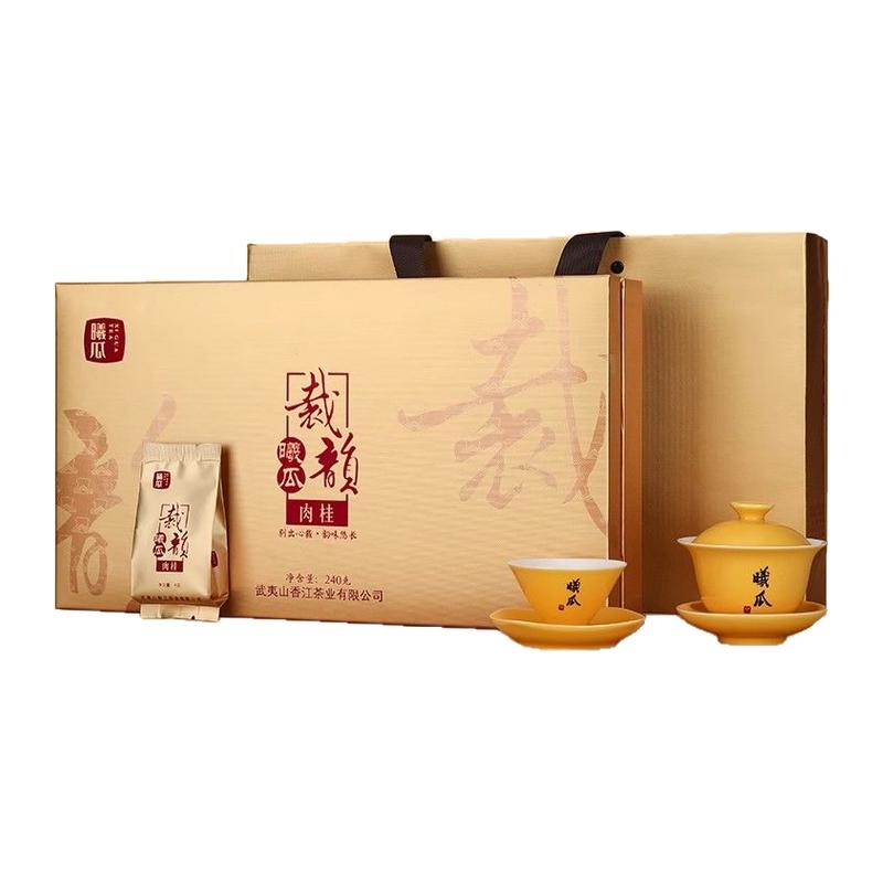 曦瓜裁韵肉桂茶叶线下门店同款大红袍水仙茶岩茶送礼盒装240g