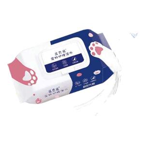 宠物清洁湿巾猫咪狗狗杀菌除臭去泪痕湿纸巾擦脚屁股耳朵下巴免洗