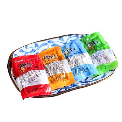 【白马湖】醉鱼干鱼你同享礼盒装214g*4香辣绍兴特产休闲零食