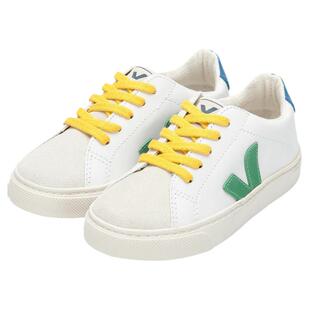 alacofly&VEJA男女童魔术贴潮范绿标橡胶防滑板鞋小白鞋运动鞋