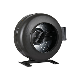 KTO管道增压风机静音排气扇涡轮圆桶形同轴外转子风机离心抽风机