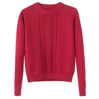 高腰短款毛衣2025时尚针织打底衫