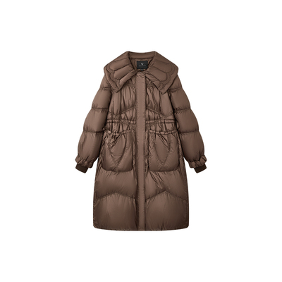 佧茜文2024冬季新款中长款羽绒服