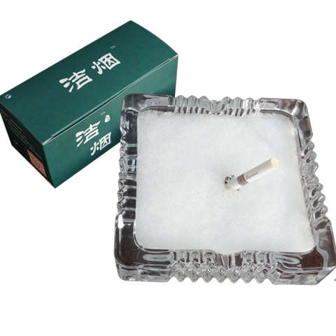 洁烟空气洁净片灭烟沙20包除烟味烟灰缸吸水灭烟泥净化烟灰清洁剂