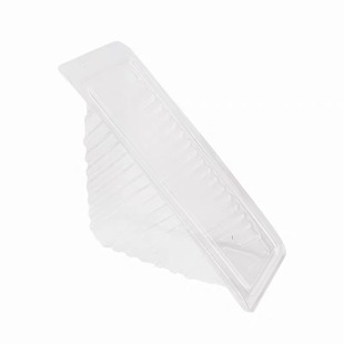 B023三明治打包盒汉堡塑料盒三角形蛋糕盒透明吸塑烘焙包装盒包邮