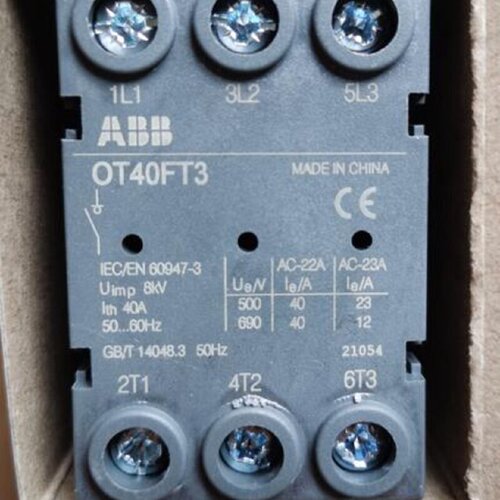 议价原装ABB隔离开关    OT40FT3   3P  40A