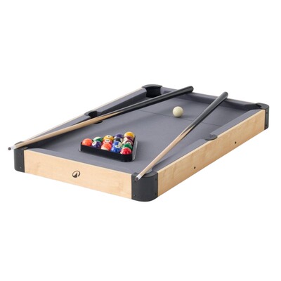 迪卡侬BT100小型美式台球桌室内家用儿童成人家庭收纳台球杆IVE3