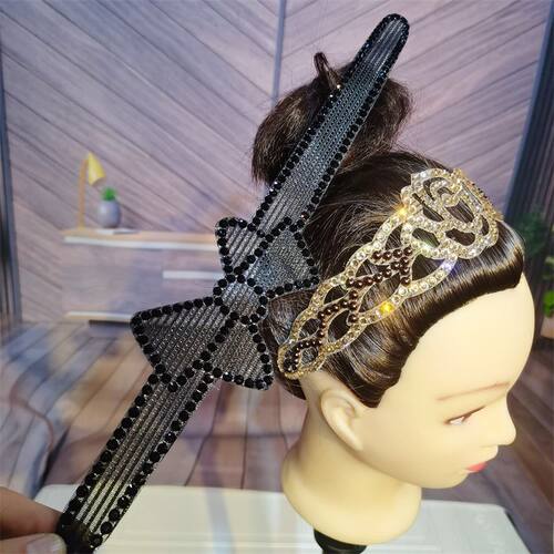发帖碎发前额头成人碎发魔术贴大人女后脑勺碎发神器大号前额黑色
