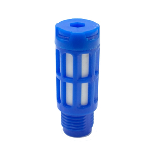 塑料消声器气动消音器PSL1分2分3分4分6分1寸电磁阀汇流板G1/81/4