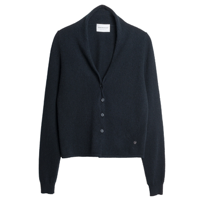 山羊绒开衫v领针织衫女