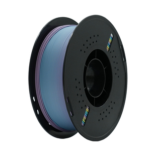 Jucoole™PLA哑光适用拓竹3D打印耗材彩虹渐变多色柔和高韧性高速易打印1KG美国进口原料