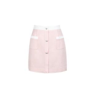 YES BY YESIR叶谦原创设计师夏新款女半身樱花小苏打下装裙