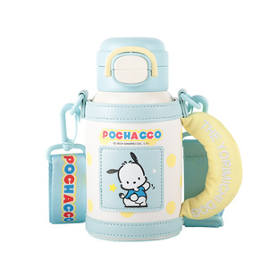 杯具熊三丽鸥联名款保温杯316不锈钢儿童学生帕恰狗公仔运动水杯