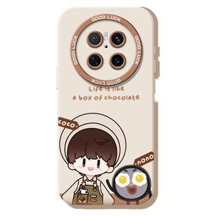 适用华为mate70手机壳HUAWEImate70pro+周深mt60周可可50e明星同款40应援周边70pro新款卡通可爱十硅胶软外壳