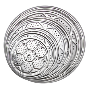 蒸锅不锈钢蒸片304 炒锅篦子帘子蒸屉蒸格土灶蒸盘蒸笼隔家用蒸架