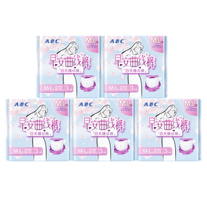 ABC官方旗舰店早晚曲线裤安睡裤不闷热轻感透气防侧漏卫生姨妈巾