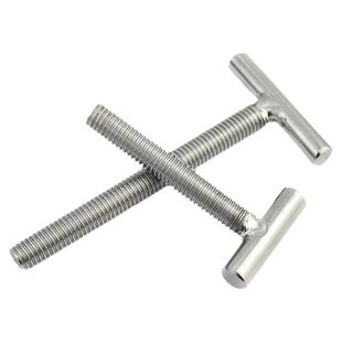 304不锈钢T字型螺丝圆柱焊接螺杆T形螺钉丁字螺栓MM4M5M6M8M10M12
