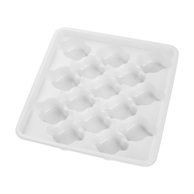 恒秀菱形塑料加大饺子外卖水饺盒