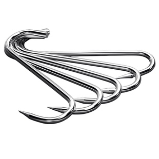 猪肉挂钩挂肉钩子吊环挂钩不锈钢晒腊肉杀猪加长钩肉勾羊牛肉勾子