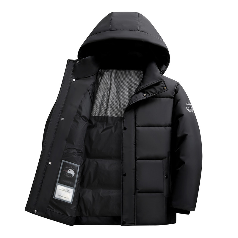 2026新款可拆卸帽加厚休闲羽绒服