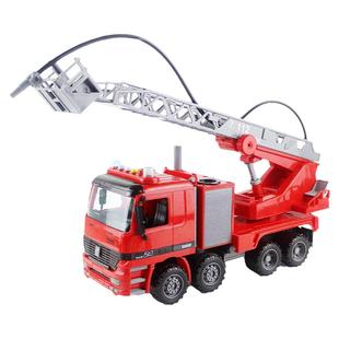 超大号儿童消防车玩具可喷水惯性升降云梯洒水救火车男孩戏水山姆