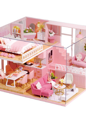 diy小屋手工制作拼装模型玩具
