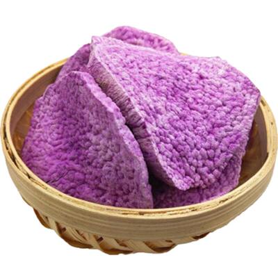 正宗古天根干片张老师老品种脚板薯紫山药干紫玉淮山紫色肉山药片