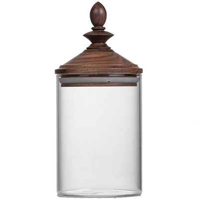 美式复古咖啡豆玻璃密封罐